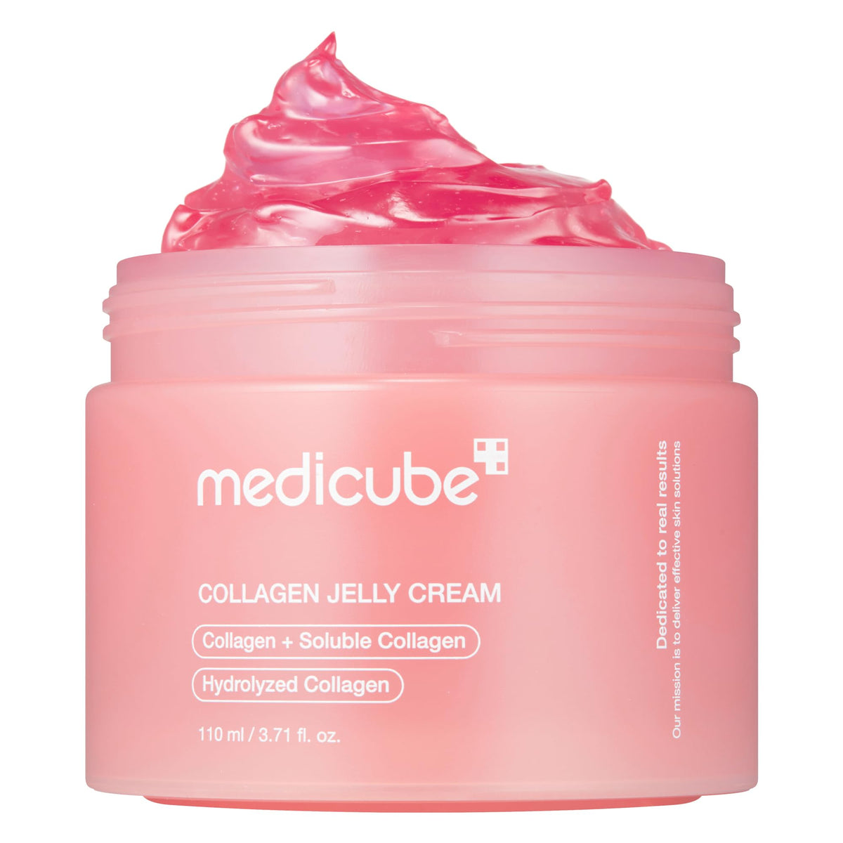 Medicube Collagen Jelly Cream- Niacinamide &amp; Freeze-Dried Hydrolyzed Collagen - Boosts skin&#39;s barrier hydration and gives 24h Glow &amp; Lifted Look - No artificial color, Korean skincare (3.71 fl.oz.)